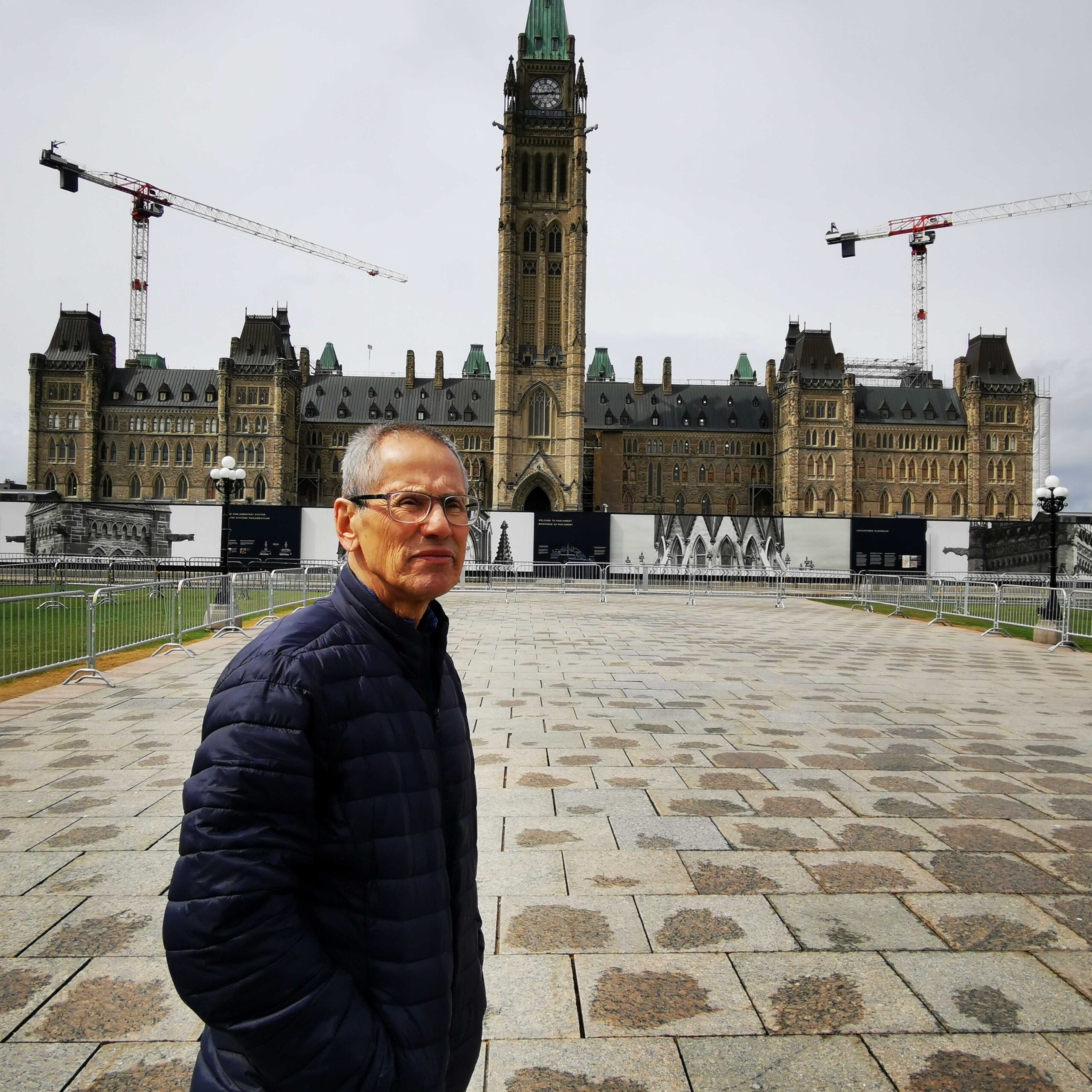 Damon Johnston, newly appointed NUICC Co-Chair, holds meetings in Ottawa.
